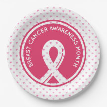 Brustkrebs Bewusstsein mit rosa Herz