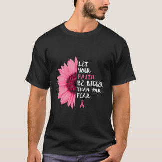 Brustkrebs-Bewusstsein Monat Blume K T-Shirt