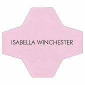 Brustkrebs-Bewusstsein Monat leicht rosa Brust Fußball (Flach)