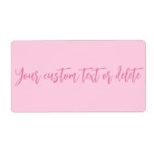 Brustkrebs-Bewusstsein Monat rosa benutzerdefinier (Vorne)