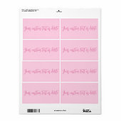 Brustkrebs-Bewusstsein Monat rosa benutzerdefinier (Vorne)