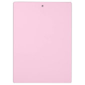 Brustkrebs-Bewusstsein Monat rosa benutzerdefinier Klemmbrett (Rückseite)