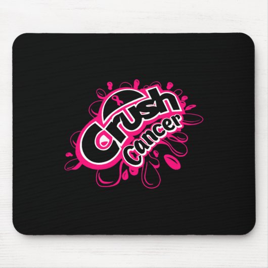 Brustkrebs-Bewusstsein Mousepad (Vorne)