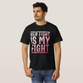 Brustkrebs-Bewusstsein Mutter Tochter-Schwester T-Shirt (Vorne ganz)