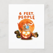 Brustkrebs-Bewusstsein Oktober tragen wir rosa mit Flyer (Hinten)