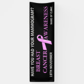 Brustkrebs-Bewusstsein | personifizieren Banner (Vertikal)
