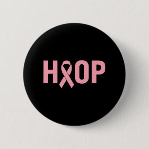 Brustkrebs Bewusstsein Pink Ribbon Hoffnung Frauen Button