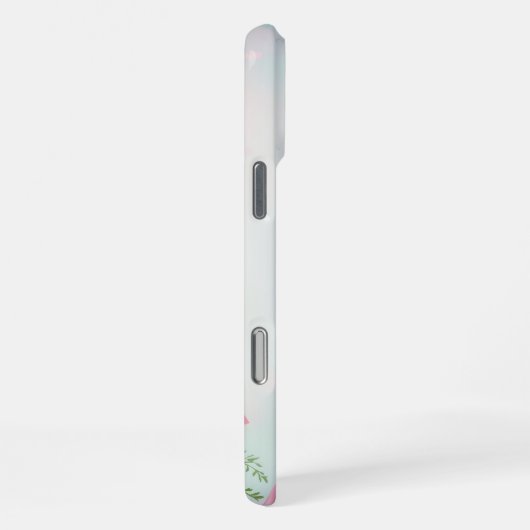 Brustkrebs-Bewusstsein Pink Ribbons and Daisis iPhone Hülle (Rechte Seite)