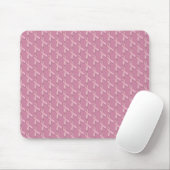 Brustkrebs-Bewusstsein Pink Ribbons Mousepad (Mit Mouse)