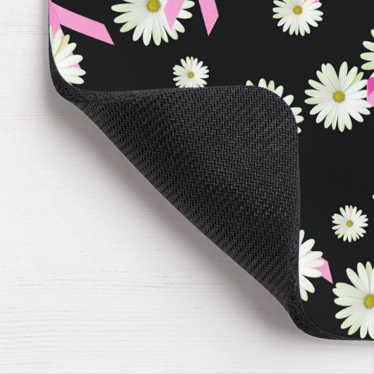 Brustkrebs-Bewusstsein Pink Ribbons Mousepad (Ecke)