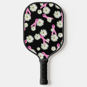 Brustkrebs-Bewusstsein Pink Ribbons Pickleball Schläger