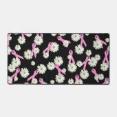 Brustkrebs-Bewusstsein Pink Ribbons Schreibtischunterlage (Vorderseite)