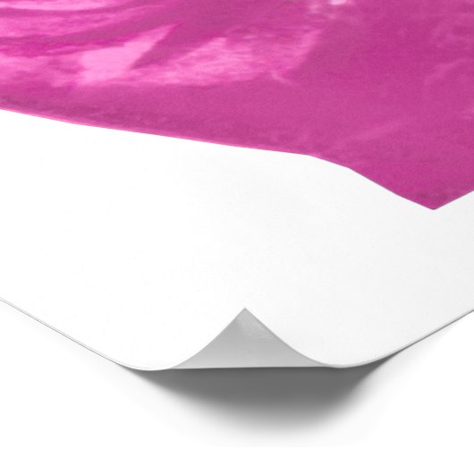 Brustkrebs-Bewusstsein Poster (Ecke)