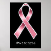 Brustkrebs-Bewusstsein Poster (Vorne)