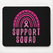 Brustkrebs Bewusstsein Regenbogen im Oktober Wir t Mousepad (Vorne)