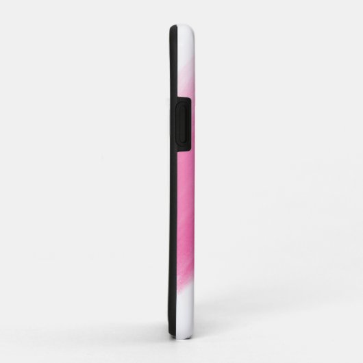 Brustkrebs-Bewusstsein Ribbon Wasserfarbe Case-Mate iPhone Hülle (Hinten/Rechts)