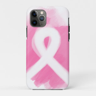 Brustkrebs-Bewusstsein Ribbon Wasserfarbe  Case-Mate iPhone Hülle