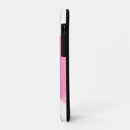 Brustkrebs-Bewusstsein Ribbon Wasserfarbe Case-Mate iPhone Hülle (Hinten/Links)