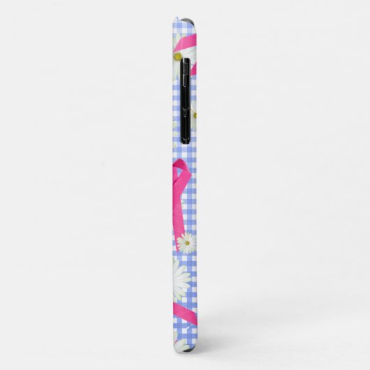 Brustkrebs-Bewusstsein rosa Band Case-Mate iPhone Hülle (Hinten/Links)