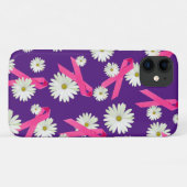 Brustkrebs-Bewusstsein rosa Band Case-Mate iPhone Hülle (Rückseite (Horizontal))