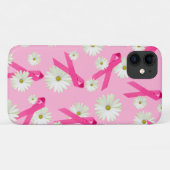 Brustkrebs-Bewusstsein rosa Band Case-Mate iPhone Hülle (Rückseite (Horizontal))