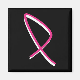 Brustkrebs-Bewusstsein Rosa Band I Magnet
