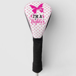 Brustkrebs-Bewusstsein rosa Band-Thema Golf Headcover