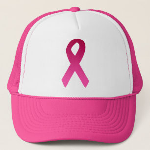 Brustkrebs-Bewusstsein rosa Band Truckerkappe