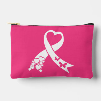 Brustkrebs-Bewusstsein Rosa Band Zubehörtasche