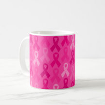 Brustkrebs-Bewusstsein rosa Flachbandmuster