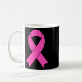 Brustkrebs Bewusstsein rosa Frauen Multifunktionsl Kaffeetasse (Links)