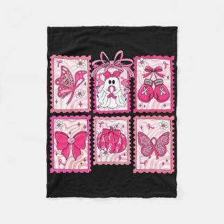 Brustkrebs Bewusstsein rosa Geist Bow Coquette Wo Fleecedecke