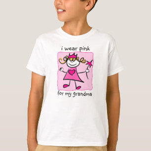 Brustkrebs-Bewusstsein: Rosa Prinzessin T-Shirt