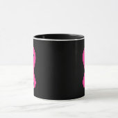 Brustkrebs Bewusstsein rosa Ribbon Survivor Tasse (Zentrum)