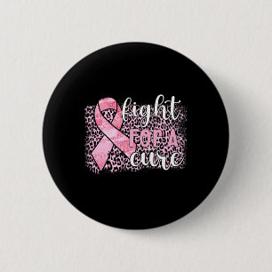 Brustkrebs-Bewusstsein rosa Schleife Button