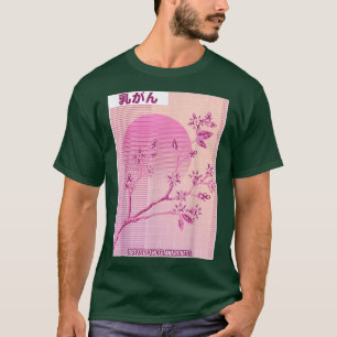 Brustkrebs Bewusstsein Sakura Kirschblossom Rosa T-Shirt