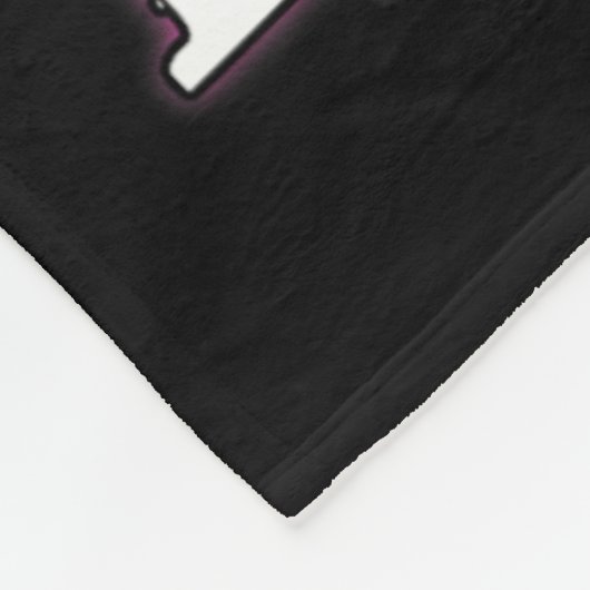 Brustkrebs-Bewusstsein Schädel F Krebs rosa Rib Fleecedecke (Ecke)