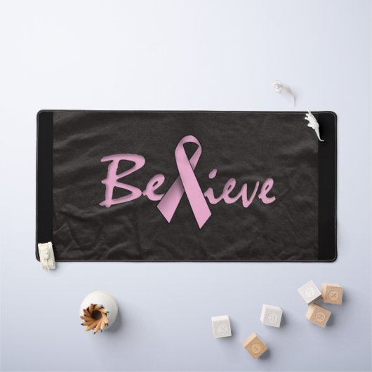 Brustkrebs Bewusstsein Schreibtischunterlage (Kindertisch)