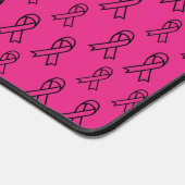 Brustkrebs-Bewusstsein Schreibtischunterlage (Ecke)