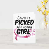 Brustkrebs Bewusstsein Shirt Krebs Picknick den Kr Karte (Gelbe Blume)