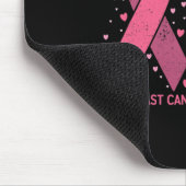 Brustkrebs Bewusstsein Shirts Ihr Kampf Brust Ca Mousepad (Ecke)