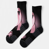 Brustkrebs-Bewusstsein Socken (Links)