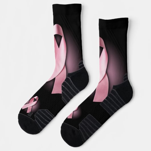 Brustkrebs-Bewusstsein Socken (Links)