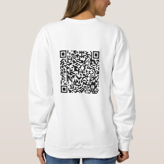 Brustkrebs-Bewusstsein Sweatshirt (Rückseite)