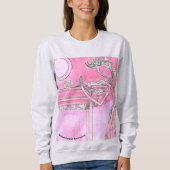Brustkrebs-Bewusstsein Sweatshirt (Vorderseite)