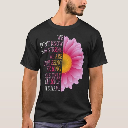 Brustkrebs-Bewusstsein T-Shirt (Vorderseite)