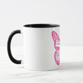 Brustkrebs-Bewusstsein Tasse (Links)