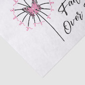 Brustkrebs-Bewusstsein über Angst Seidenpapier (Ausschnitt)