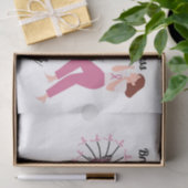 Brustkrebs-Bewusstsein über Angst Seidenpapier (Geschenk)