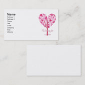 Brustkrebs-Bewusstsein Visitenkarte (Vorne/Hinten)